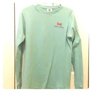 Teal Simply Southern Long Sleeve